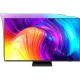 Philips 50PUS8887 Ultra HD 4K LED televizyon ekranında renkli soyut görüntü, genel renk vitrin görünümü