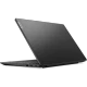 Siyah Lenovo V15 G4 83A100NSTX ATL50 iş ve ofis laptopu, yarı açık kapaklı yandan görünüm