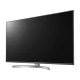 LG 75SK8100PLA Ultra HD 4K LED televizyon, genel siyah renkli düz panel görünüm.