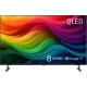 Arçelik A 850 C Ultra HD 4K LED televizyon, renkli ekranı ve ayaklarıyla önden görünüm