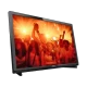 Philips 24PHS4031 HD Ready LED televizyon, genel renkli şık tasarım ve canlı sahne ekranı görünüyor.