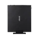 Asus E520-B094M masaüstü bilgisayarın siyah kasası ve ortadaki Asus logosu üstten görünür.