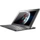 Lenovo IdeaTab S6000-F 16 GB siyah tablet, klavye eşliğinde açılmış ekran görünümü