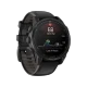 Garmin tactix 8 47mm siyah aktivite saati, nabız ve son dört saat verilerini gösteren yuvarlak ekranıyla