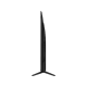 TCL 65P7K Ultra HD 4K LED televizyon, genel siyah renkli ekran tasarımı yandan görünüm