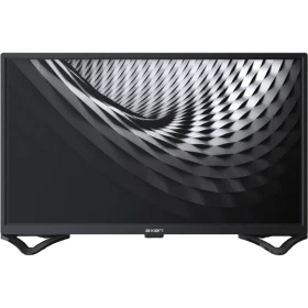 Axen AX32DAB04 HD Ready HD TV, siyah çerçeveli LED televizyonun önden görünümü