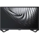 Axen AX32DAB04 HD Ready HD TV, siyah çerçeveli LED televizyonun önden görünümü