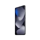 Xiaomi Redmi Note 15 siyah akıllı telefon, önden görünüm, tam ekran tasarım ve delikli ön kamera