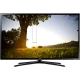 Samsung 40F6170 Full HD FHD TV vitrinde, ince çerçeveli genel renk LED ekran üzerinde manzara görüntüsü