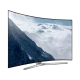 Samsung 78KS9500 Ultra HD 4K LED TV, genel renkli düz ekran dağ manzarası görüntüsüyle önden görünüm