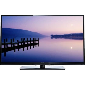Philips 40PFL3118T LED TV, Full HD FHD ekran; televizyon vitrin görünümü, genel renk tasarım