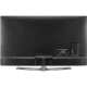 LG 55UJ701V Ultra HD 4K LED televizyonun arka bağlantı paneli, genel renkli siyah tasarım
