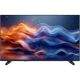 Vestel 43UV9750 Ultra HD 4K LED televizyon, dalga desenli ekranı ve ayaklı ön görünümü