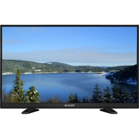 Arçelik A48L 4531 0B Full HD LED televizyon, siyah çerçeveli ekranında göl manzarası gösteriyor