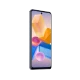 Siyah Infinix Hot 40 Pro akıllı telefon, ince çerçeveli ekran ve ortada delikli ön kamera tasarımıyla önden görünüm
