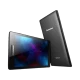 Lenovo Tab 2 A7-10 siyah renk uygun fiyatlı tablet; ön ve arka görünüm, canlı ekran görüntüsüyle.