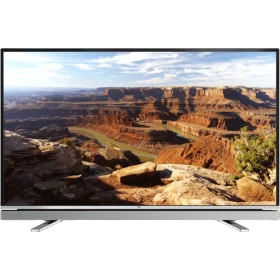 Beko B55L 6652 5B Full HD FHD TV, kanyon manzarası gösteren ince çerçeveli televizyon