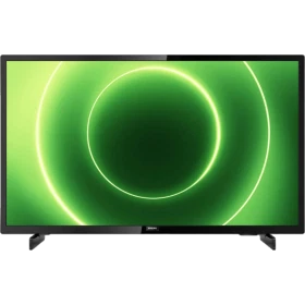 Philips 32PFS6805 Full HD LED TV ekranında yeşil dairesel ışıklar, ev için televizyon modeli