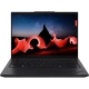 Lenovo ThinkPad L14 G5 21L2S17NTR08 siyah iş ve ofis laptopu, açık ekranlı önden görünüm