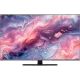 Vestel 65UG9940 Ultra HD 4K LED televizyon, renkli soyut görüntü gösteren ince siyah ekran