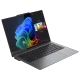 Gri ThinkPad X9-14 G1 Aura Edition 21QA002KTX iş ve ofis laptopu, açık ekranda ince tasarımla önden görünüm