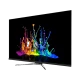Beko B65L 9880 5S Ultra HD 4K TV, siyah ince çerçevesiyle renkli içerik gösteriyor