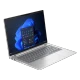 HP EliteBook 640 G11 AD4D0ET gümüş ultrabook laptop; açık klavye ve Windows arayüzü görünüyor