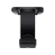 Tecno Watch 3 siyah akıllı saat, geniş kordonu ve modern dikdörtgen kasa tasarımıyla görünür.