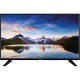 Vestel 49F9401 Full HD LED TV, siyah çerçeveli ekranında dağ ve göl manzarası kaplıանում
