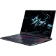 Siyah Acer Predator Helios Neo 16 AI PHN16-73-91BGA7 oyuncu laptop, RGB klavyeli açık açıdan görünüm