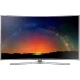 Samsung 55JS9000 Ultra HD 4K TV siyah ekran, gökyüzü manzaralı içerik ve ince tasarım görünümü