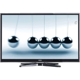 Vestel 23VH3021 HD Ready LCD televizyon, siyah çerçeveli ekranında metal küreler görüntüsüyle.