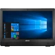 MSI PRO AE93-201TR-X masaüstü bilgisayar, siyah çerçeveli geniş ekran ve Windows masaüstü görünümüyle önden görünür.