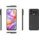 Gri ZTE Blade V70 Vita akıllı telefonun ön, arka, yan, üst ve alt tasarım detaylarını gösteren ürün görünümü