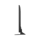 LG 65NANO81A6A Ultra HD 4K LED televizyon, siyah renkli ince tasarım panel görünümü