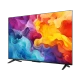 TCL 50V6B Ultra HD 4K LED televizyon, canlı renkli absrakt ekran görüntüsü, genel siyah tasarım