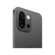 Siyah OnePlus 13s akıllı telefonun arka yüzeyi, çift kamera modülü ve düz kenarlı tasarımı yakın planda
