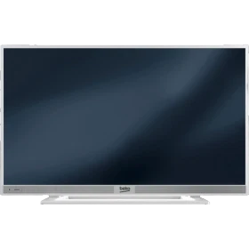 Beko B28 LW 5533 HD Ready HD TV, gümüş renkli çerçevesi ve standıyla önden görünüm