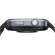 Huawei Watch D2 Siyah akıllı saatin yandan görünümü, düğmesi ve döner kurma kolu detaylarıyla.