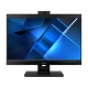 Acer Veriton Z4870G 78873-K1264 masaüstü bilgisayar, siyah kasası ve mavi ekranıyla önden görünüm