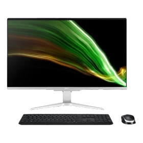 Acer Aspire C27-1655 Intel Core i5-1135G7 masaüstü bilgisayar, geniş ekran, klavye ve fare ile