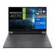 HP Victus Gaming 16-r0071nt koyu gri oyuncu laptop; 64GB RAM, 2TB SSD ve Windows 11 Pro öne çıkan ekranıyla.