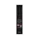 Vestel 55U9500 Ultra HD 4K TV kumandası, siyah tasarım ve Netflix ile YouTube kısayol tuşlarıyla