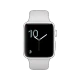 Apple Watch Edition Series 2 38 mm beyaz seramik kasalı, bulut beyazı spor kordonlu akıllı saat
