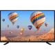 Beko B40L 9762 5B Quatro UHD Ultra HD 4K TV, renkli sıcak hava balonlarını gösteren ekranıyla alttan görünüm