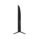 TCL 50C655 Ultra HD 4K LED televizyon, genel renkli ince tasarım ve ayaklı dikey görünüm