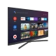 Grundig 55 GGU 9760 A Ultra HD 4K LED televizyon, siyah ekranında akıllı TV menüsü gösteriliyor