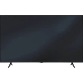 Beko B65 Q 987 A Ultra HD 4K TV, siyah ekranlı ve iki ayaklı televizyon modeli