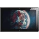 Lenovo ThinkPad 2 siyah iş ve ofis tabletinde dünya görselleri ekran görüntüsü ile vitrin görünümü