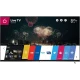 LG 42LB670V Full HD FHD LED televizyon; canlı TV arayüzü ve şehir manzaralı ekran görüntüsü